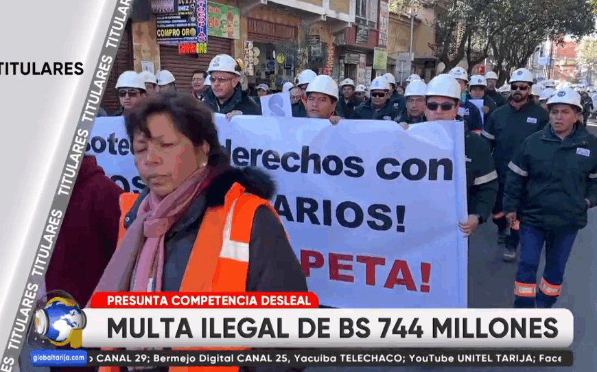 TITULARES GLOBAL TARIJA viernes 30 de mayo de 2025