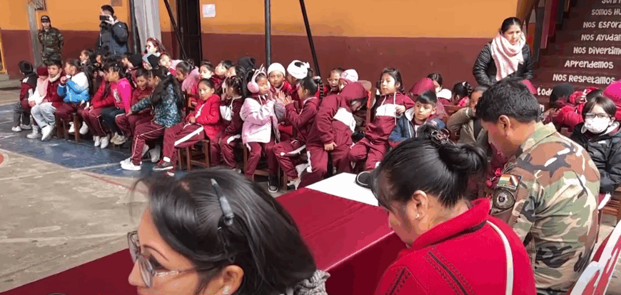 POLICÍA CAPACITA A ESCOLARES PARA EVITAR…
