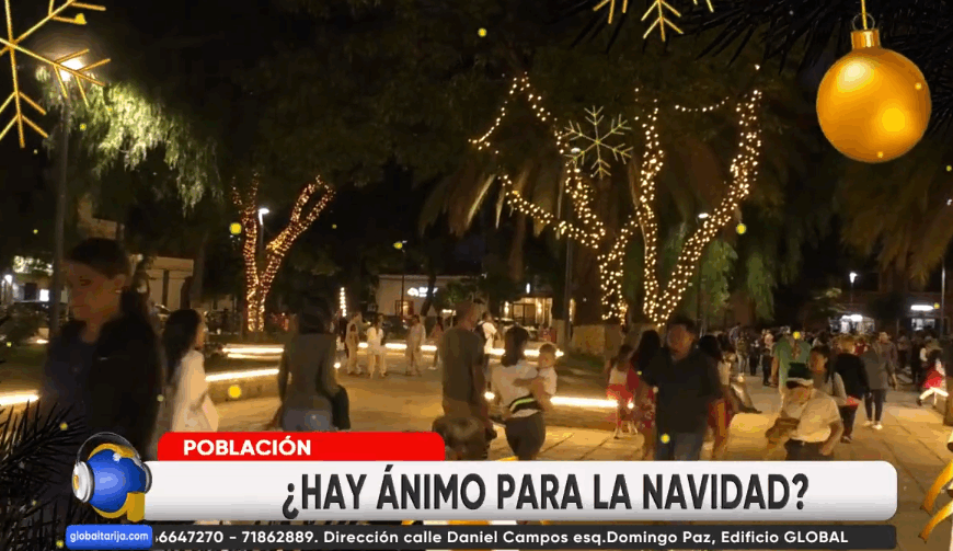 PESE A CRISIS SURGEN BUENOS ÁNIMOS PARA CELEBRAR NAVIDAD