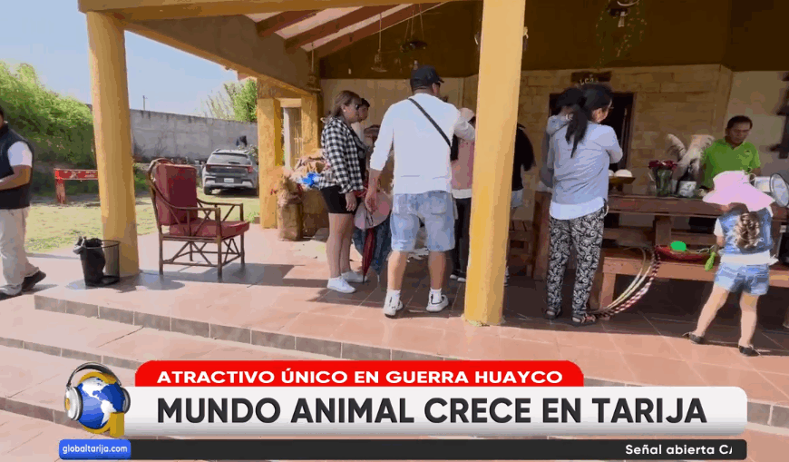 “MUNDO ANIMAL” EN GUERRAHUAYCO SOPRENDEN&hellip;