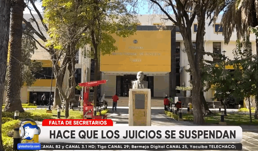FALTA DE SECRETARIOS EN JUZGADOS PROVOCA POSTERGACIÓN DE JUICIOS