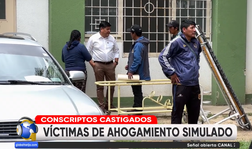 DENUNCIAN ”SIMULACIÓN DE AHOGAMIENTO” CON CONSCRIPTOS DEL PADILLA