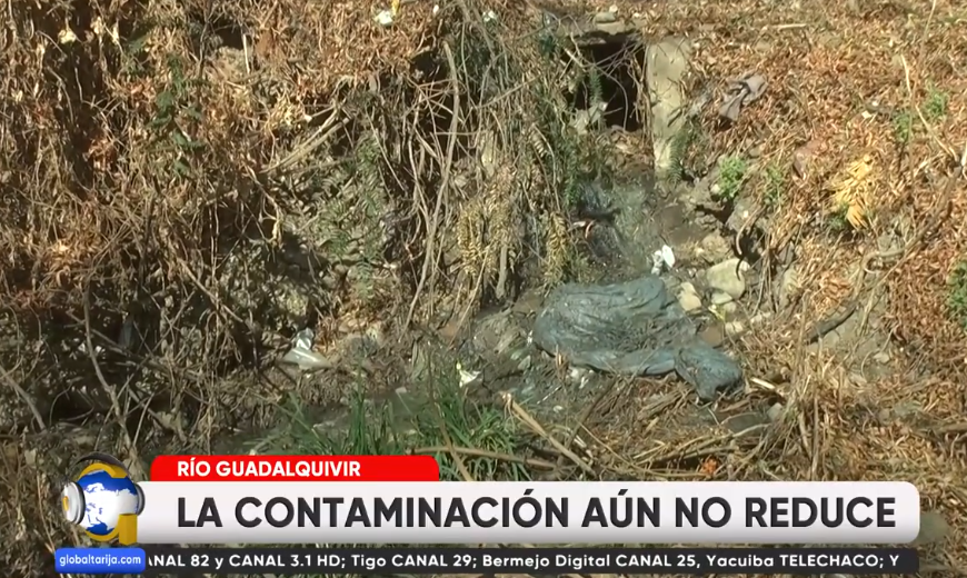 GRAN PARTE DE TARIJA ECHA AGUAS SERVIDAS AL GUADALQUIVIR