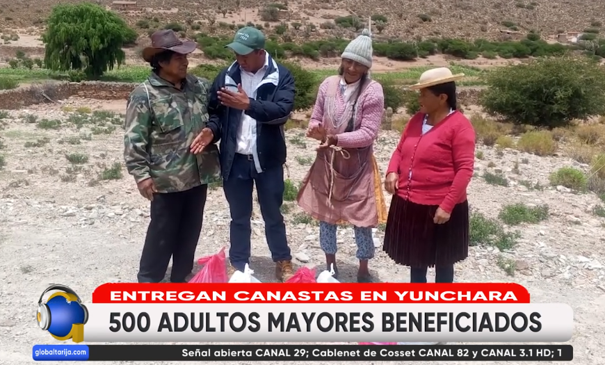 ADULTOS MAYORES RECIBEN CANASTAS ALIMENTARIAS&hellip;