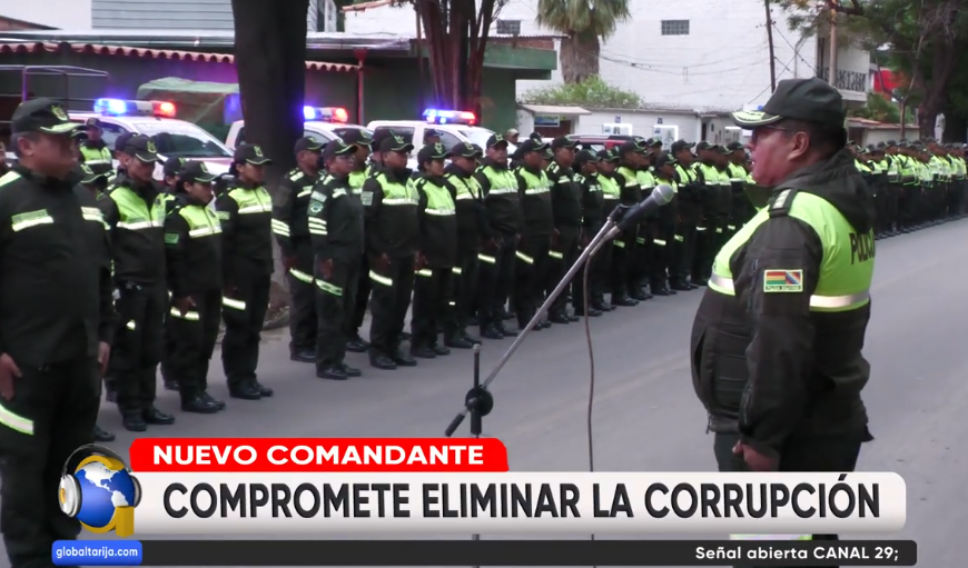 FLAMANTE COMANDANTE POLICIAL PROMETE LUCHAR&hellip;