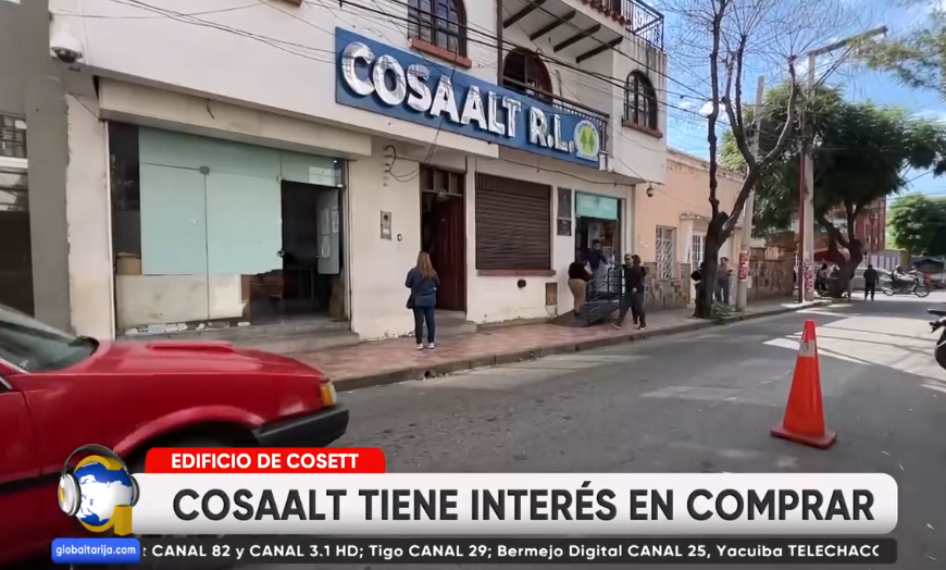 COSAALT QUIERE COMPRAR EL EDIFICIO DE COSETT SITUADO EN PLAZA SUCRE