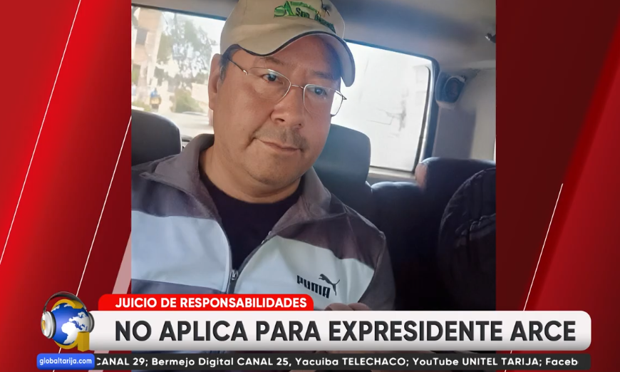 VALVERDE: ARCE DEBE RESPONDER ANTE LA LEY POR ACTOS CUANDO ERA MINISTRO