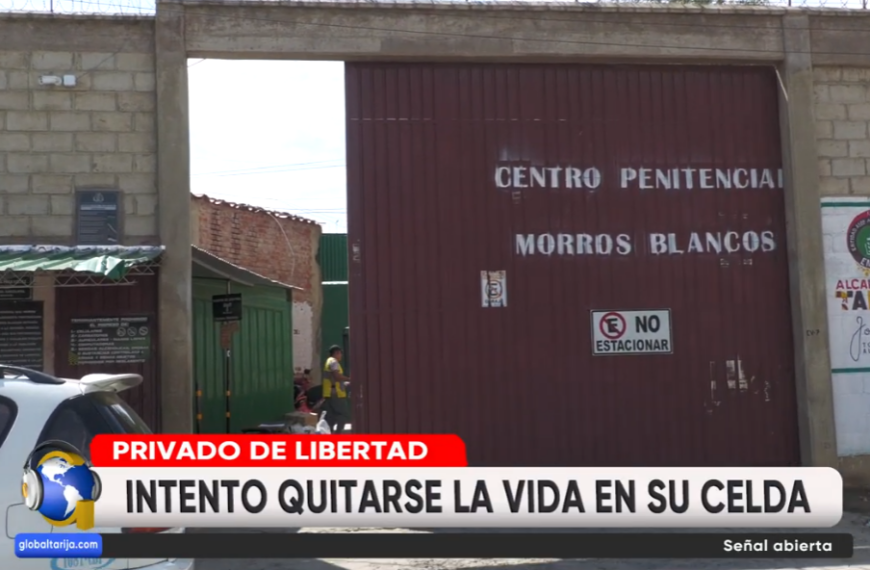 REO INTENTA QUITARSE LA VIDA EN PENAL DE MORROS BLANCOS CON UNA CUERDA