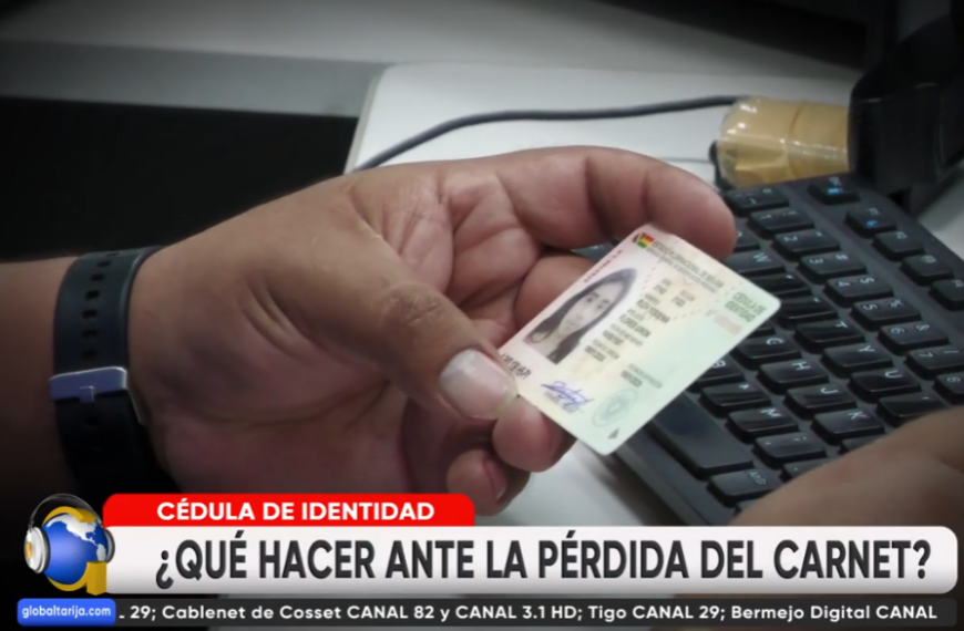 SI PIERDE CÉDULA DE IDENTIDAD&hellip;