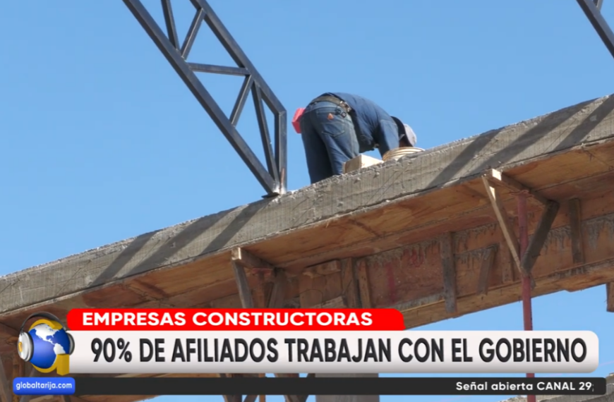 90% DE CONSTRUCTORES TARIJEÑOS TRABAJAN&hellip;
