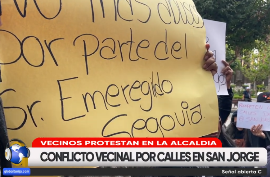 VECINOS DE SAN JORGE PROTESTAN&hellip;