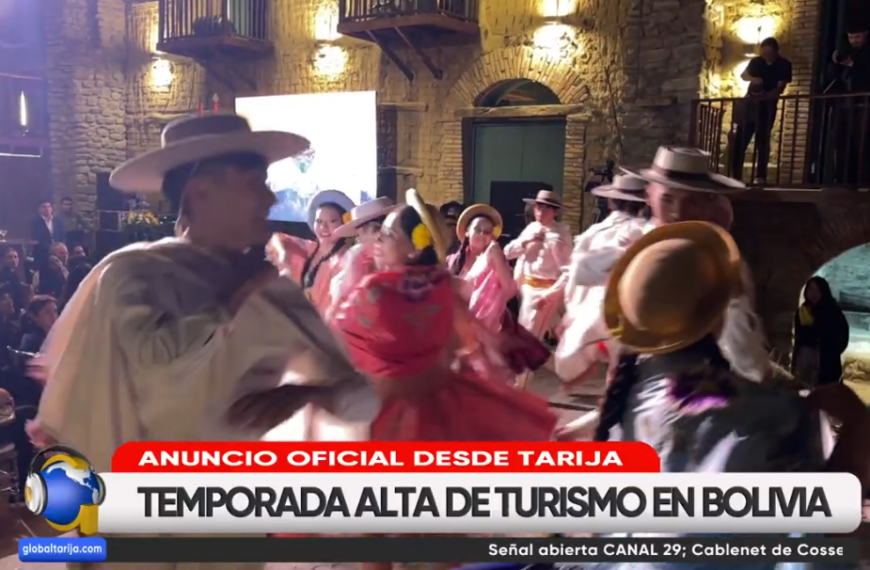 LANZAN PLAN NACIONAL DE TURISMO DESDE TARIJA