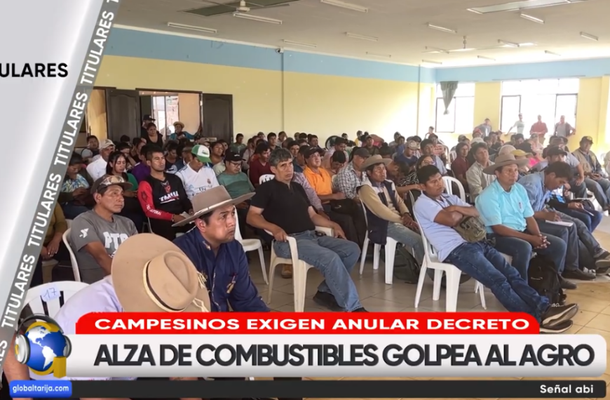 TITULARES GLOBAL TARIJA jueves 18&hellip;