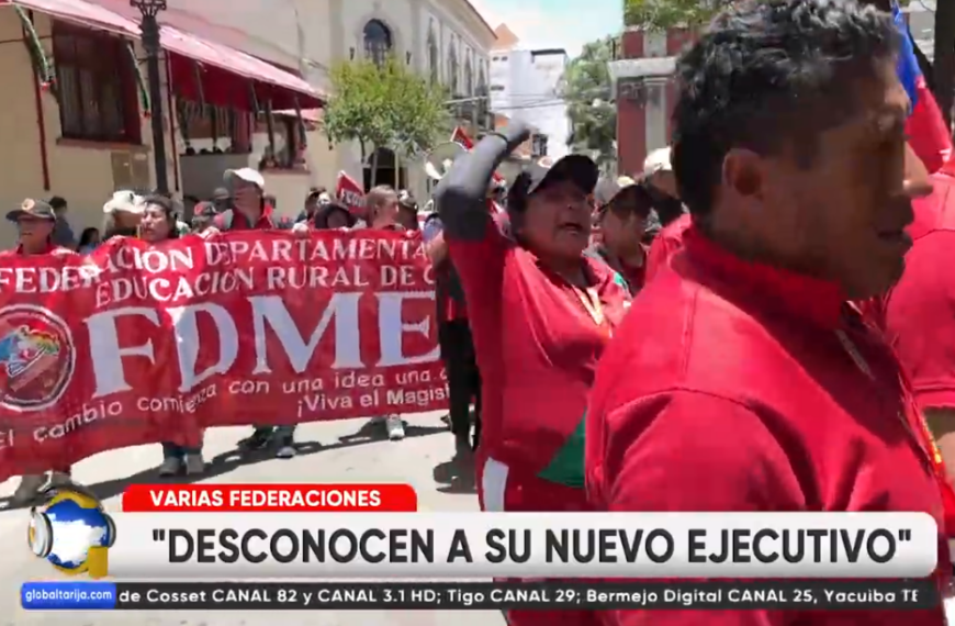 MARCHA DE MAESTROS RURALES DESCONOCEN&hellip;