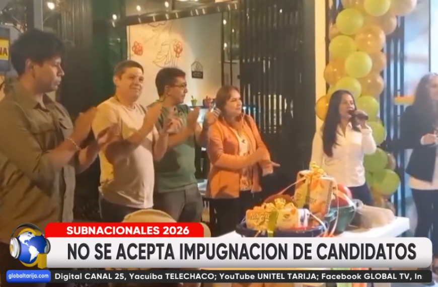 T.E.D. ADMITE LISTA DE CANDIDATOS DE UNIR PRESENTADA POR VÍCTOR H. ZAMORA