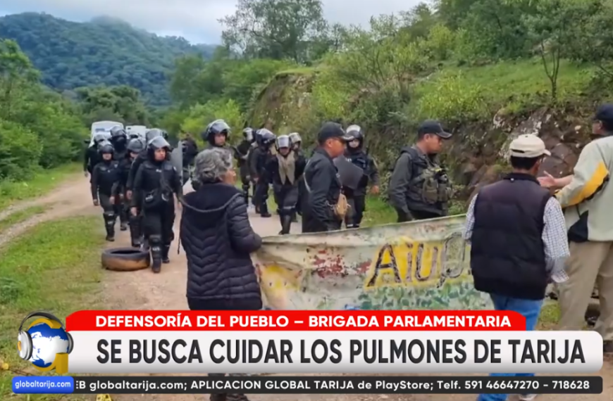 TARIQUÍA: DEFENSOR GARANTIZA DERECHOS DE COMUNARIOS PROCESADOS