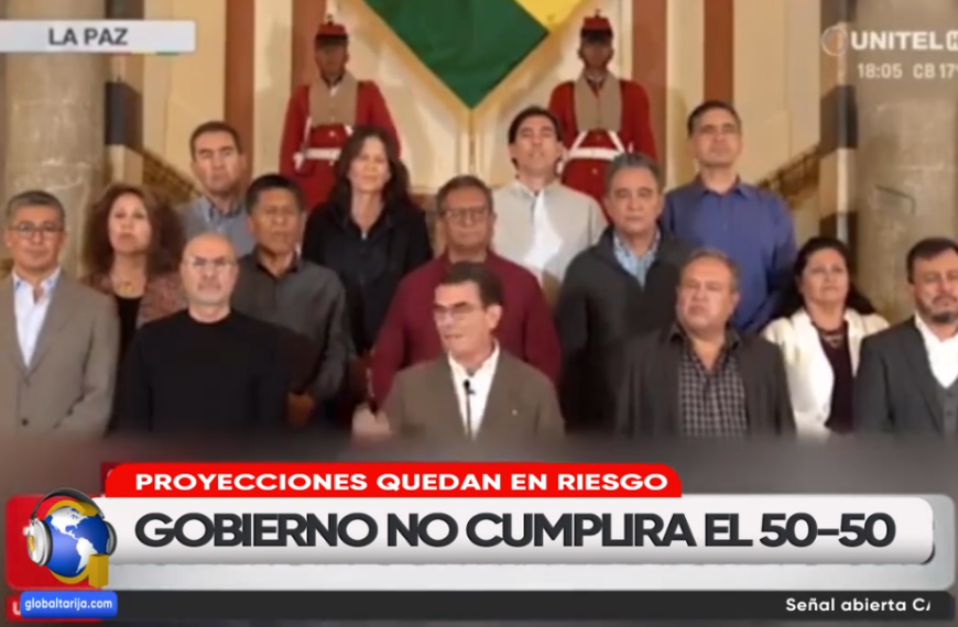 LAMENTAN QUE EL 50-50 PROMETIDO POR PAZ PEREIRA NO SE CONCRETE