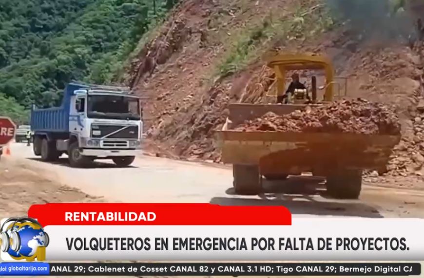 VOLQUETEROS EN EMERGENCIA ANTE FALTA&hellip;