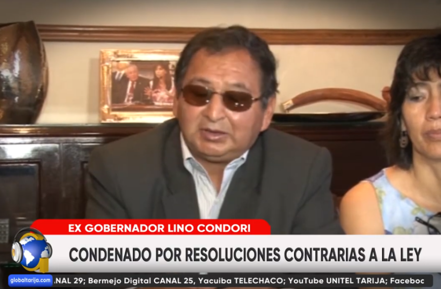 ENCARCELAMIENTO DE LINO CONDORI DESATA REACCIONES