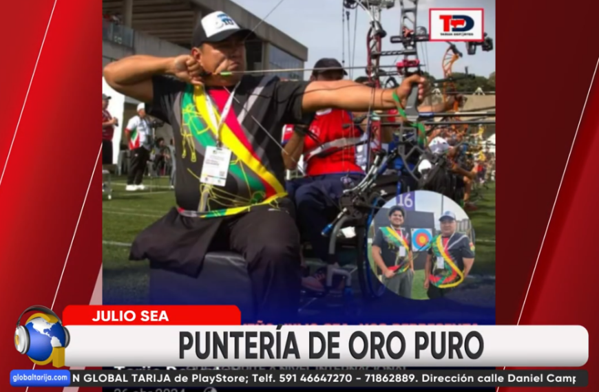 JULIO SEA, ATLETA TARIJEÑO, SE&hellip;