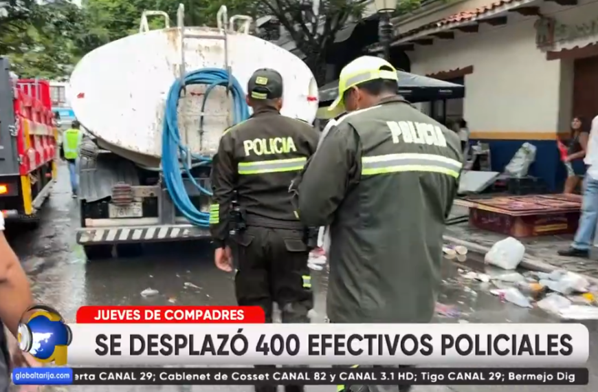 POLICÍAS BRINDARON SEGURIDAD A COMPADRES&hellip;