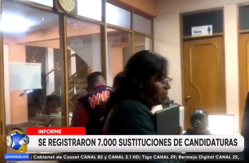 ORGANO ELECTORAL VALIDA 7.000 CANDIDATURAS&hellip;