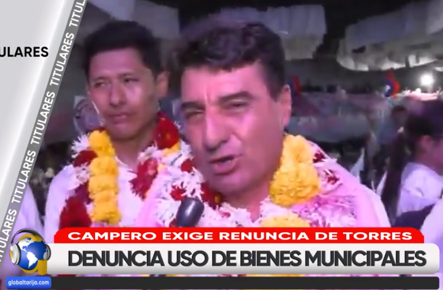 TITULARES GLOBAL TARIJA lunes 9&hellip;