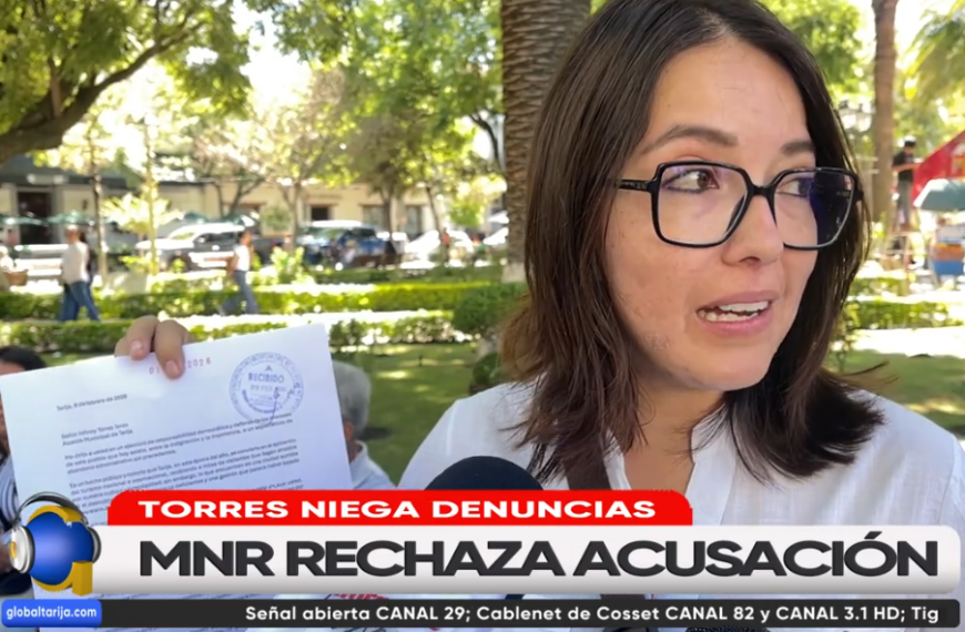 TORREZ RESPONDE A LUCIANA Y NIEGA USO DE BIENES DEL ESTADO EN CAMPAÑA