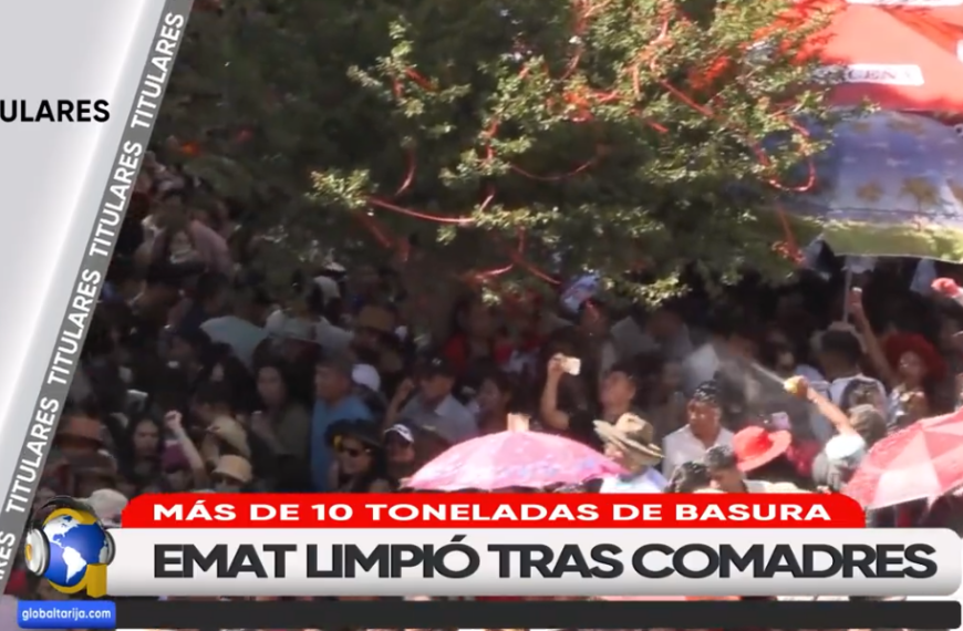 TITULARES GLOBAL TARIJA viernes 13 de febrero de 2026