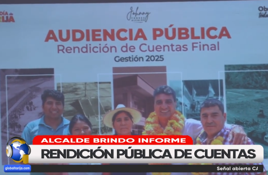 TORRES RINDE CUENTAS Y DESTACA IMPORTANTES AVANCES EN LA CAPITAL