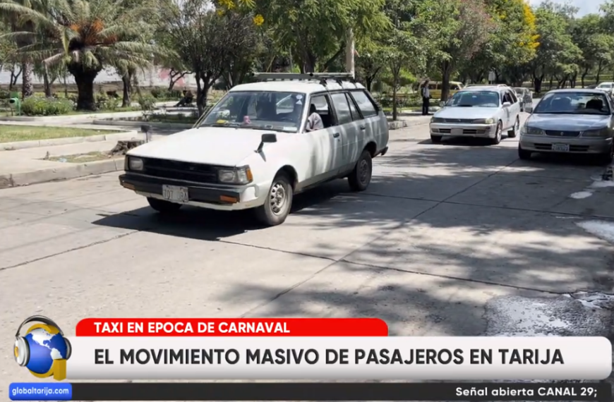 ANTE ENORME DEMANDA DE TAXIS FALTARON EN CARNAVAL