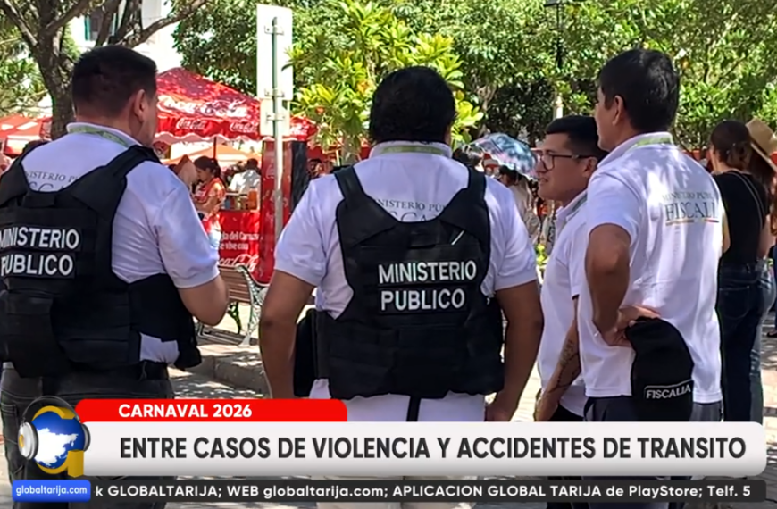 CARNAVAL: FISCAL LAMENTÓ PÉRDIDA DE&hellip;