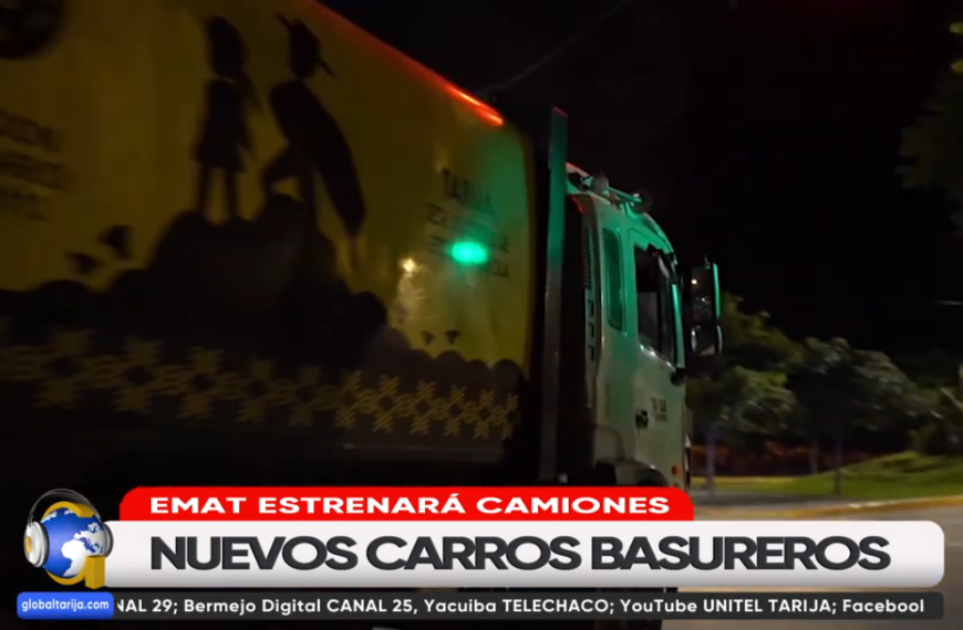 EN DÍAS MAS EMAT ESTRENARÁ CARROS BASUREROS