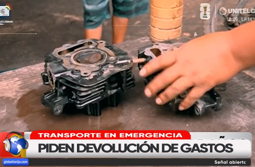 GASOLINA: TRANSPORTE SE REÚNE CON GOBIERNO POR MOTORES DAÑADOS