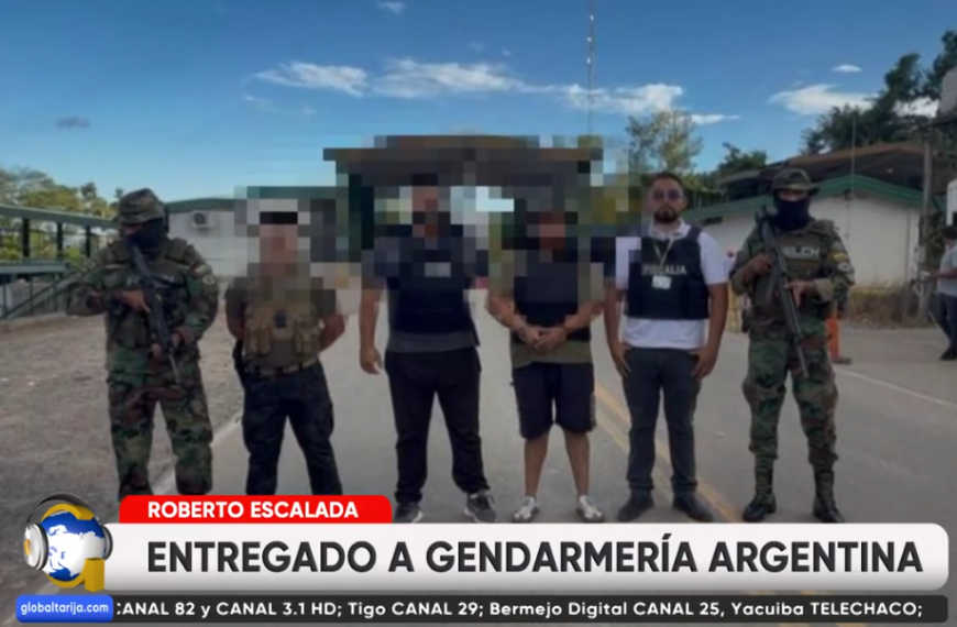 CAPTURAN EN BERMEJO A NARCO BUSCADO EN ARGENTINA