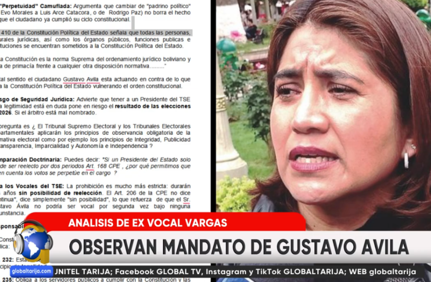 CUESTIONAN DESIGNACIÓN DE GUSTAVO AVILA COMO PRESIDENTE DEL T.S.E.