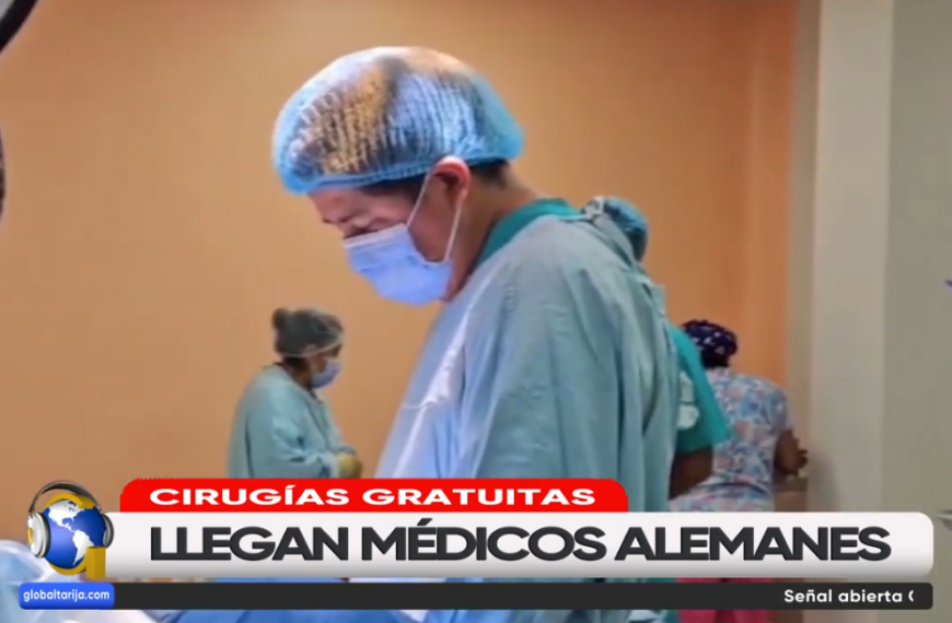 LLEGAN 5 CIRUJANOS ALEMANES PARA PRACTICAR OPERACIONES GRATUITAS