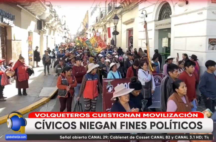 PESE A CUESTIONAMIENTOS CÍVICOS MARCHAN PARA DEFENDER LA DEMOCRACIA