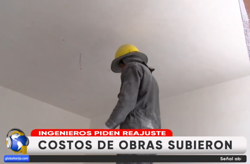 INGENIEROS RECHAZAN PRECIOS QUE ASIGNAN A OBRAS PÚBLICAS