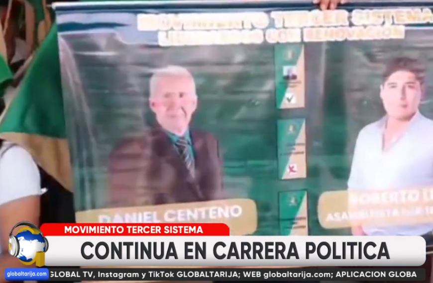 MOVIMIENTO TERCER SISTEMA (MTS)  CONTINÚA EN CARRERA POLÍTICA