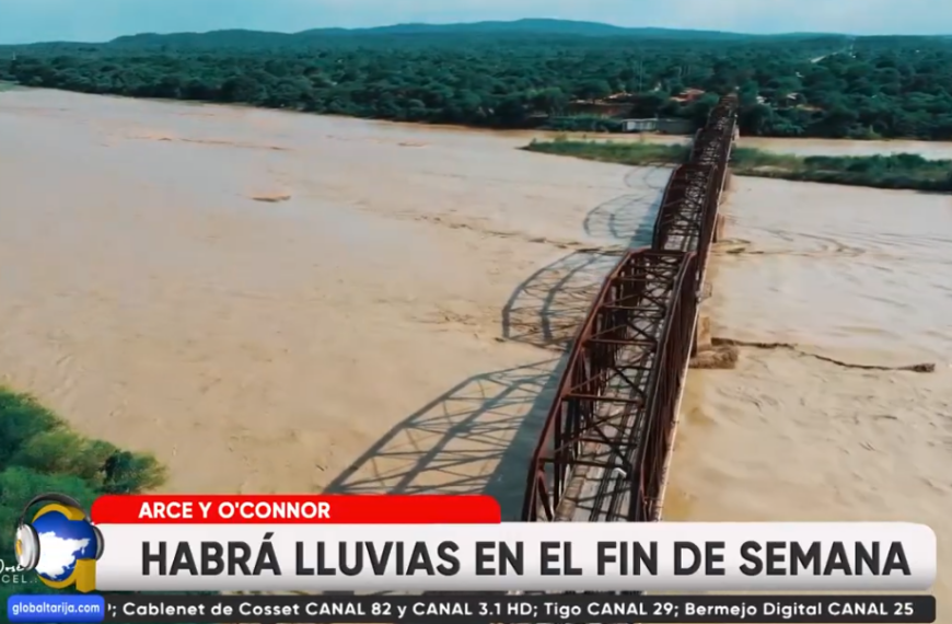 ARCE Y O´CONNOR BAJO ALERTA HIDROLÓGICA POR CRECIDA DE RIOS