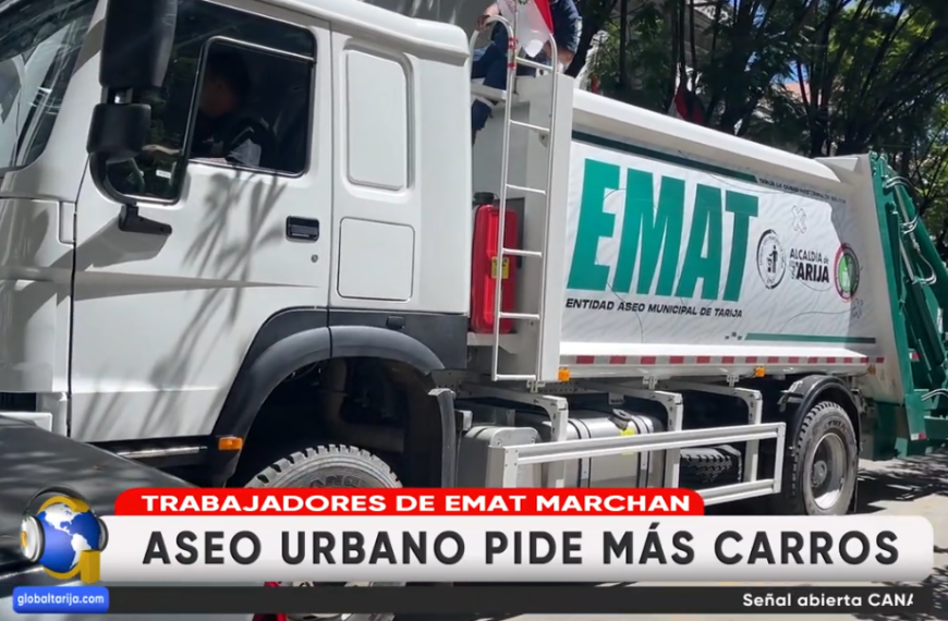 EN SU ANIVERSARIO TRABAJADORES DE EMAT DESTACAN VALOR DEL ASEO URBANO