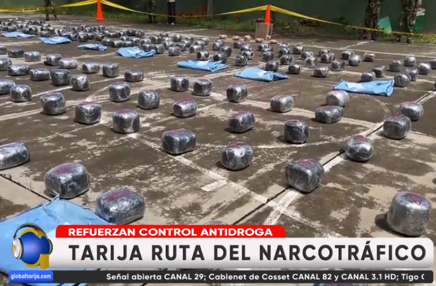 FISCALIA BUSCA FRENAR TRÁNSITO DE DROGAS POR TARIJA