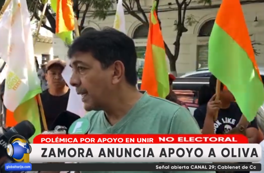 MONTES CALIFICA DE “INTRUSO” A ZAMORA Y DICE QUE UNIR NO APOYARÁ A NINGUN CANDIDATO