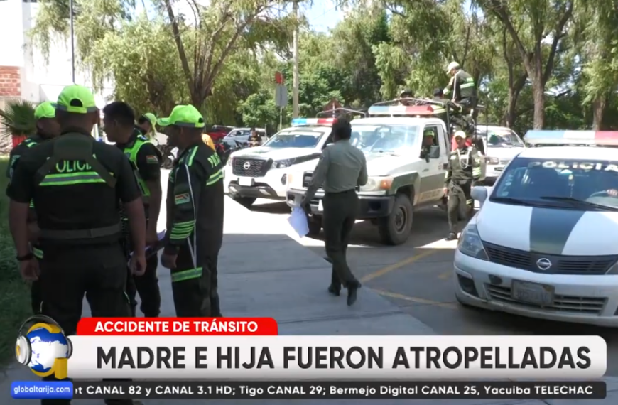 MADRE E HIJA SON ATROPELLADAS POR MOTORIZADOS SEGÚN REPORTA TRÁNSITO