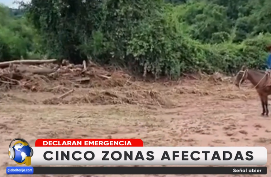 TARIJA NECESITA 30 MILLONES DE BS PARA ATENDER EMERGENCIAS