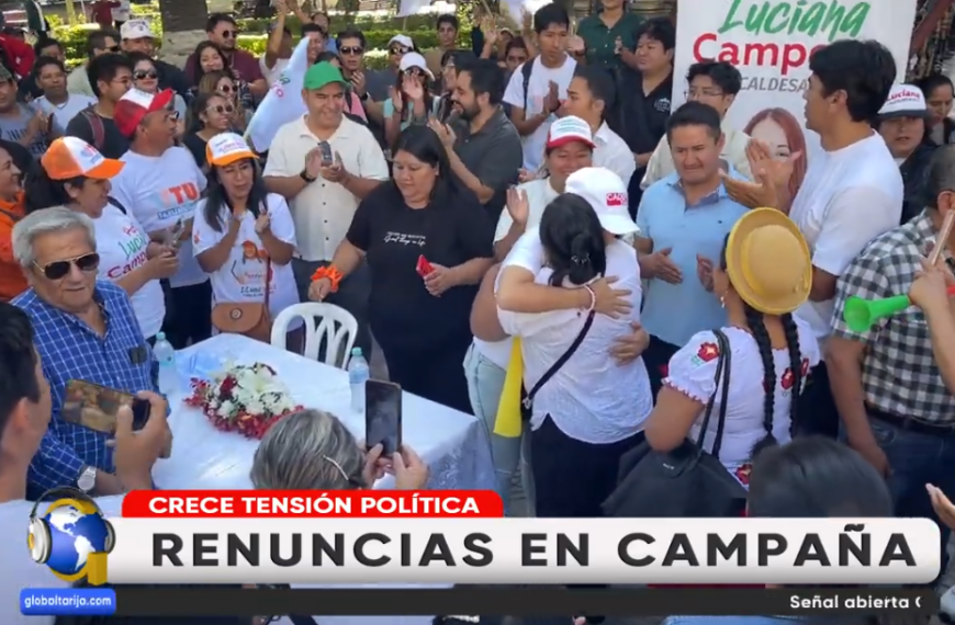 TENSIÓN POLÍTICA SE INCREMENTA A 4  DÍAS DE ELECCIONES SUBNACIONALES