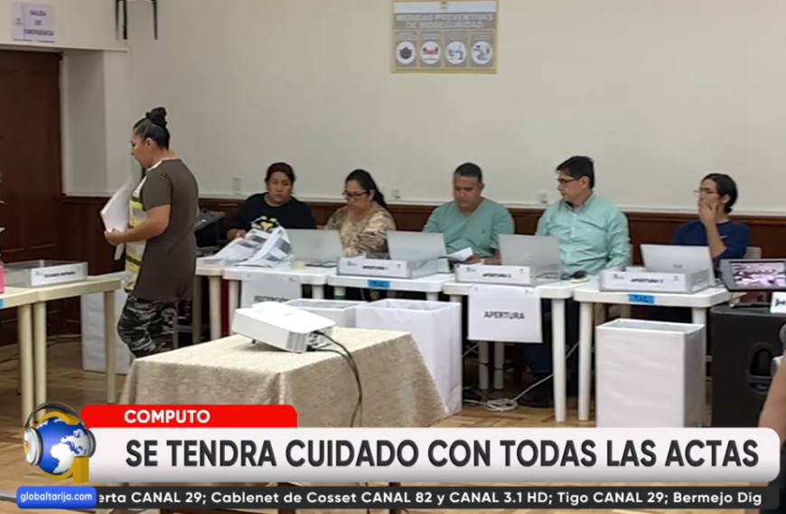 EL T.E.D. TENDRÁ RESULTADOS PRELIMINARES A LAS 21.00 HRS. DEL DOMINGO 22