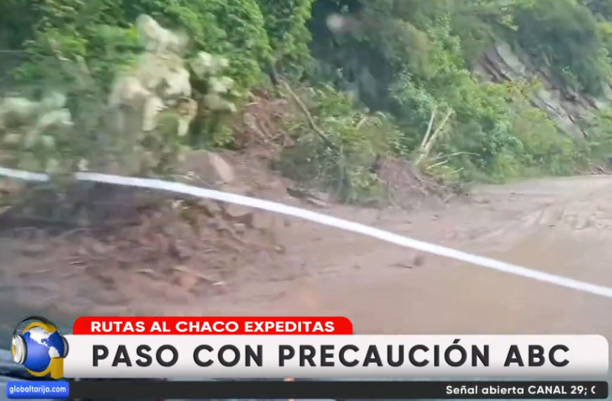 CARRETERAS AL NORTE, AL CHACO Y A BERMEJO ESTÁN EXPEDITAS