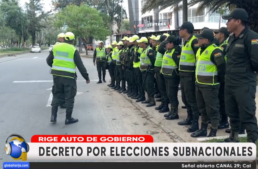 DESDE EL JUEVES RIGE “AUTO DE BUEN GOBIERNO” CON VARIAS RESTRICCIONES
